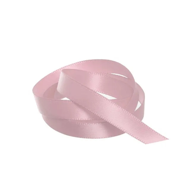 Ribbon Satin Deluxe Double Faced Dusty Pink (10mmx25m)