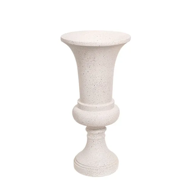 Fibreglass Trumpet Urn Cream (29.5x61cmH)