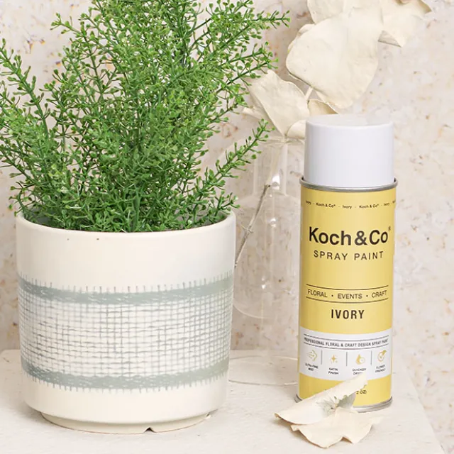Floral Event Craft Spray Paint Ivory (340g)