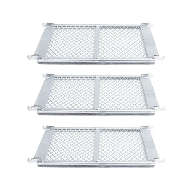 Flower & Plant Trolley Half 3 Singl Mesh Shelf (66.5X56.5cm)