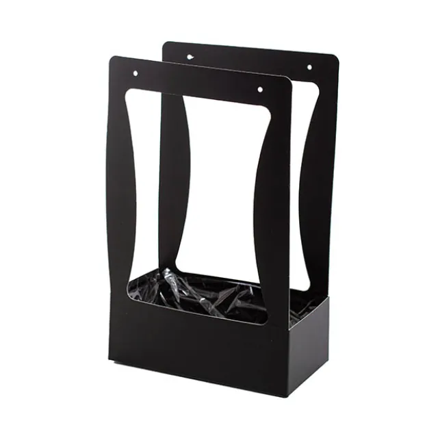 Flower Carry Box Pack 5 Black (22x11.5x35.5cm)