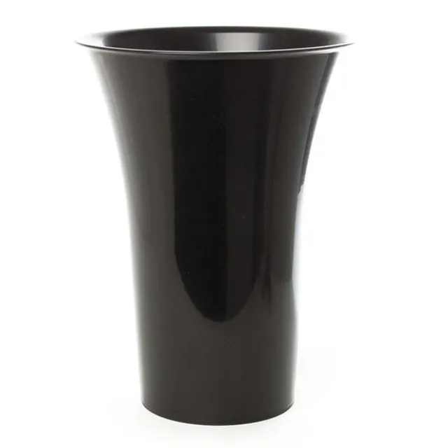 Flower Display Vase 13L Black (31cmDx41cmH)