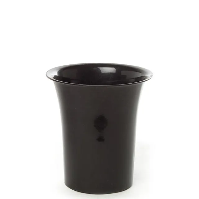 Flower Display Vase 3.5L Black (20cmDx22cmH)