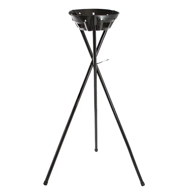 Flower Easel Tripod Large Black (30cmDx110cmH) Flat Pack
