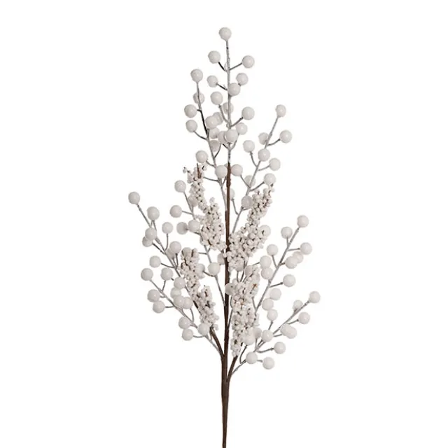 Mixed Berry Spray White (69cmH)