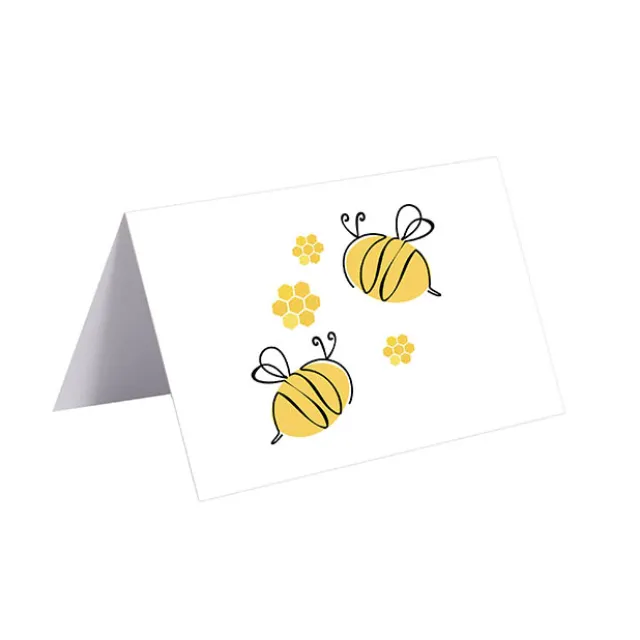 Gallery Gift Card & Envelope Bees Honeycomb Pk25 (10x6.5cmH)
