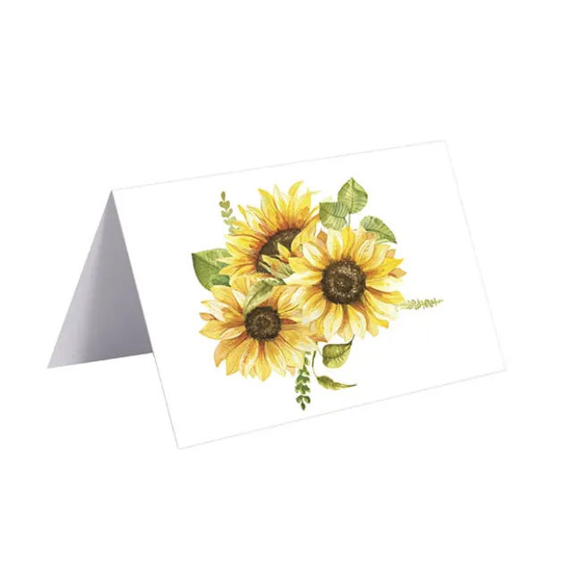 Gallery Gift Card & Envelope Sunflowers Pk25 (10x6.5cmH)