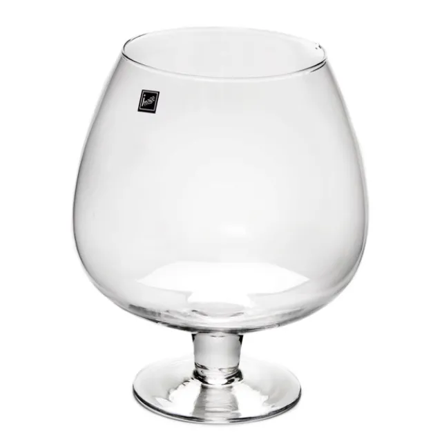 Glass Brandy Balloon Vase Clear (15TDx21Dx26cmH)
