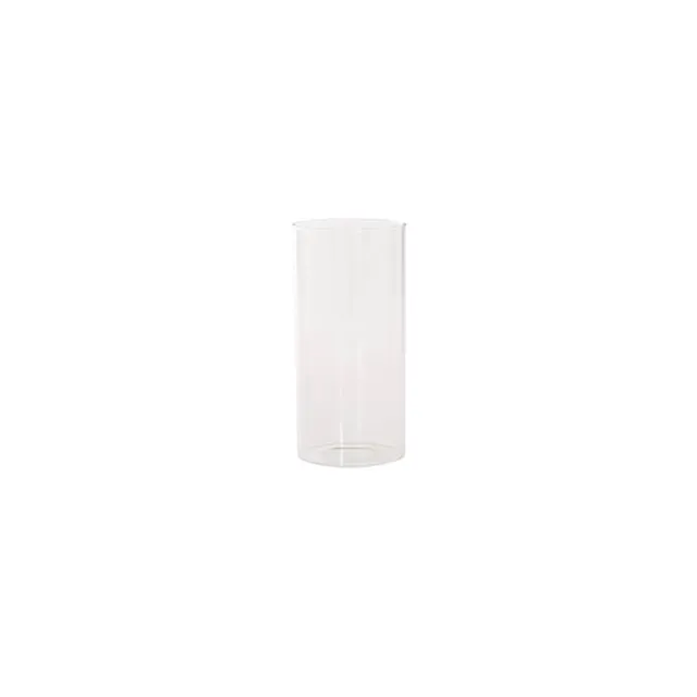 Glass Cylinder Event Candle Holder Clear (5Dx10cmH)