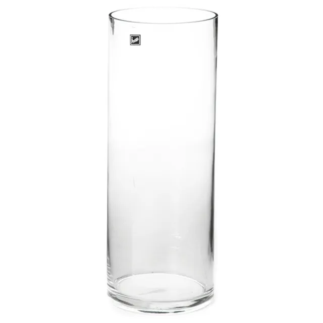 Glass Cylinder Vase Tall Clear (15Dx60cmH)