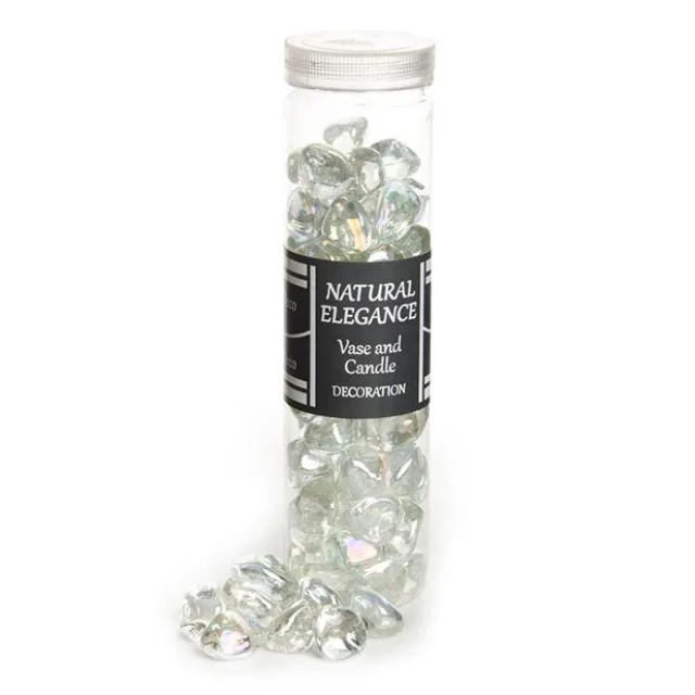 Glass Diamond Mini 14mm Clear Lustre (700gm Jar)