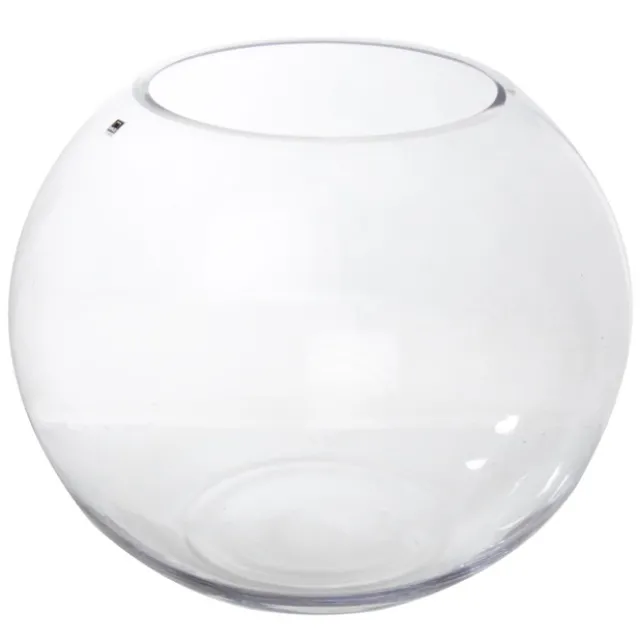 Glass Fish Bowl 45cm Clear (23TDx44cmDx40cmH)