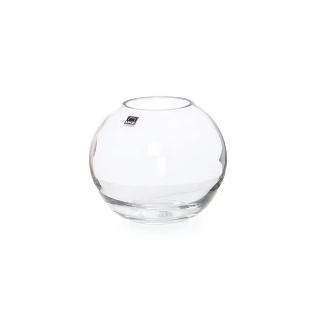 Glass Fish Bowl 12cm Clear (8TDx14Dx12cmH)