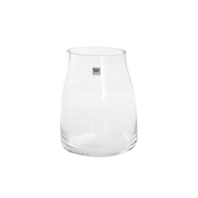 Glass Stella Physique Posy Vase Clear (9.5TDx11.5BDx16cmH)