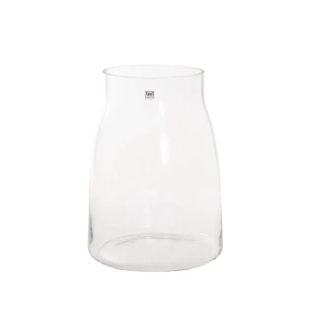 Glass Stella Physique Posy Vase Clear (14TDx19.5BDx26cmH)