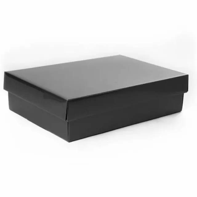 Gourmet Box Rectangle Small Black (33x23x9cmH)