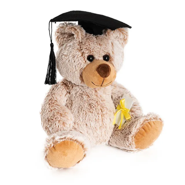 Graduation Teddy Bear Oscar Beige (26cmST)
