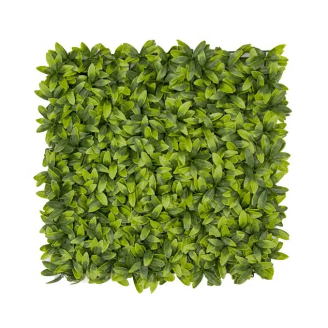 Greenery Wall Artificial Laurel Leaf Green (50x50cm)