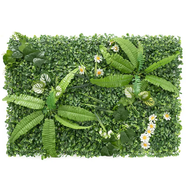 Greenery Wall UV Treated Tropical Oasis Green (40x60cm)