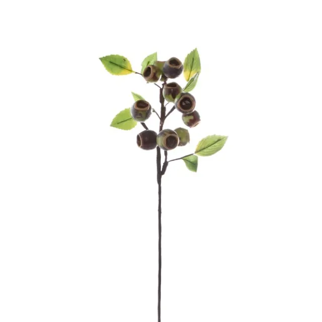 Gumnut Spray Large x10 Green Blue (38cmH)