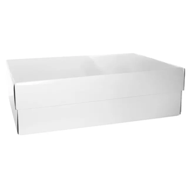 Wedding and Christening Dress Box Gloss White (70x48x20cmH)