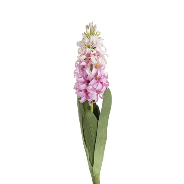 Hyacinth Flower Spray Soft Pink (44cmH)