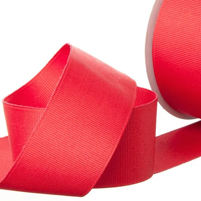 Ribbon Plain Grosgrain Red (38mmx20m)