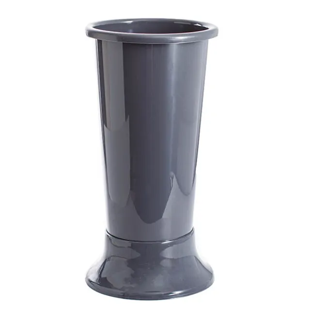 Ideal Flower Display Vase with Base 15L Dark Grey (22x50cmH)