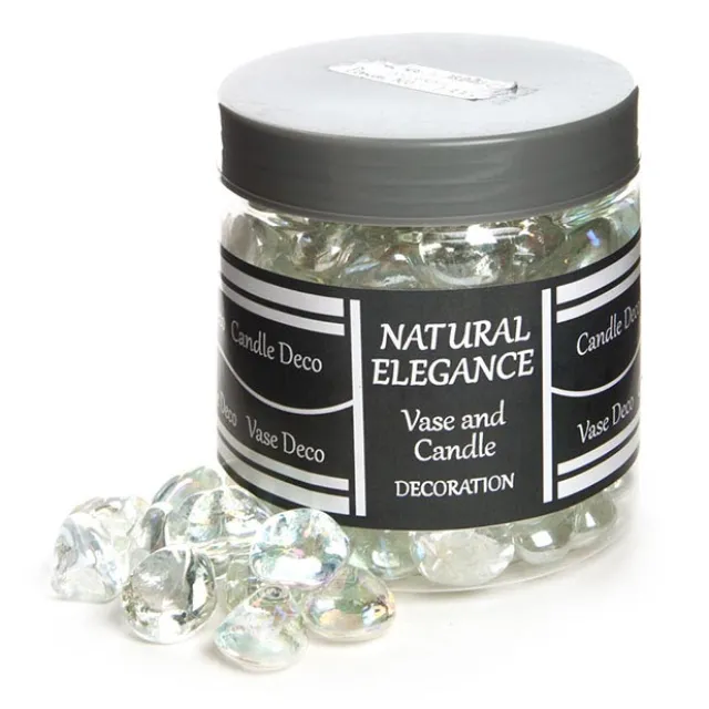 Glass Diamond Large 21mm Clear Lustre (1.2kg Jar)