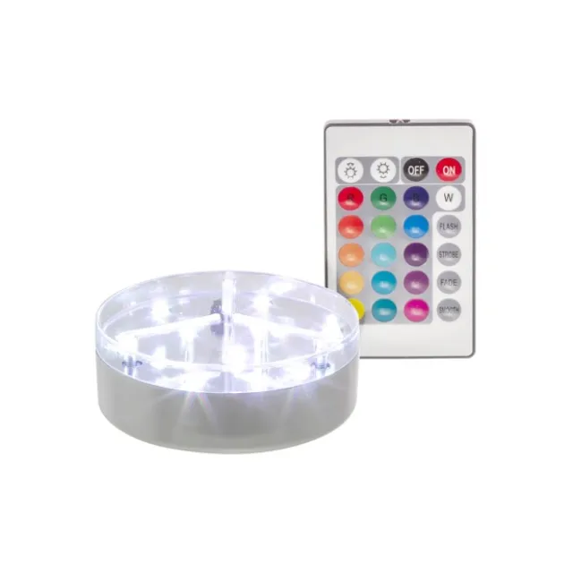 Illuminating LED Centrepiece Decoration Remote Control 10cmD
