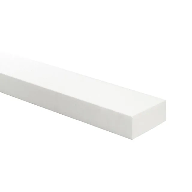 Polystyrene White Stick (120x12.5x5cmH)