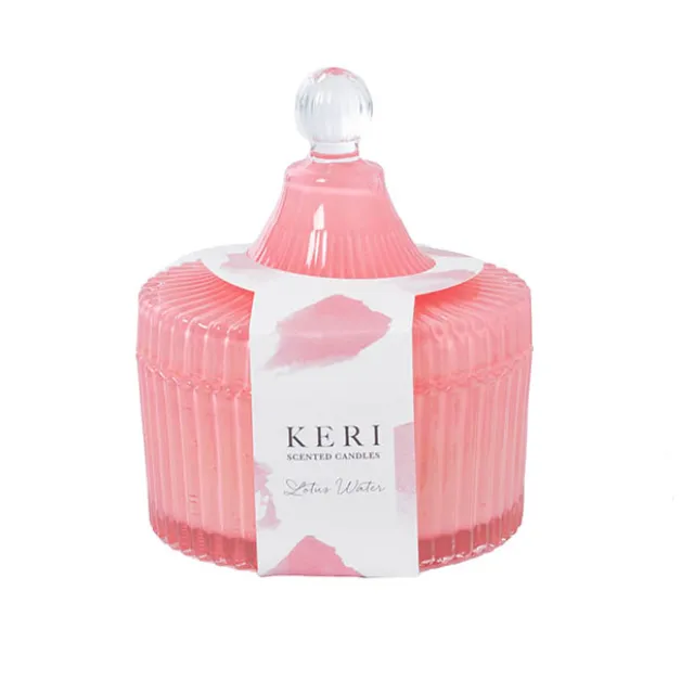 Scented Jar Candle Delight Lotus Water 100g (10.5x12.5cmH)