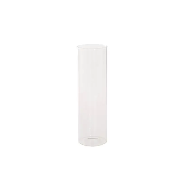 Glass Cylinder Floral Event Candle Holder Clear (7.5Dx25cmH)
