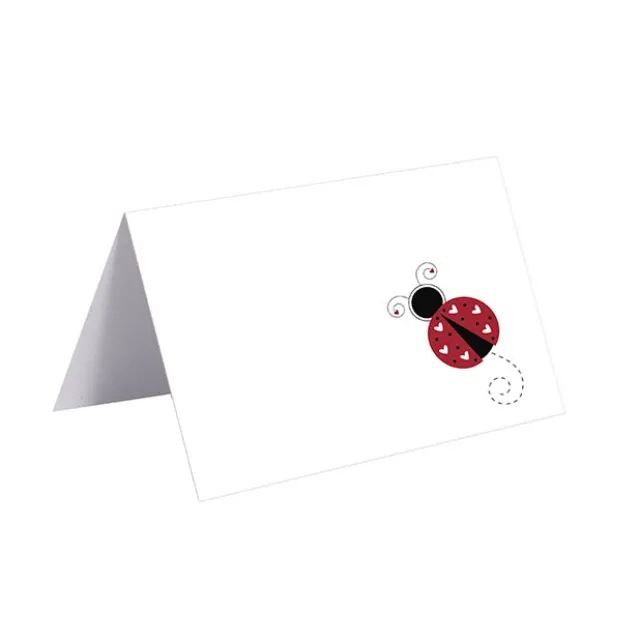 Gallery Gift Card & Envelope Lady Beetle Pk25 (10x6.5cmH)