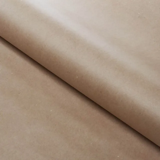 Wrapping Paper Counter Roll 80gsm Kraft Natural (50cmx50m)