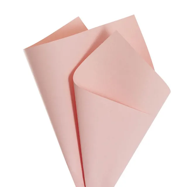 Kraft Paper Coloured 80gsm Soft Pink Pack 100 (50x70cm)