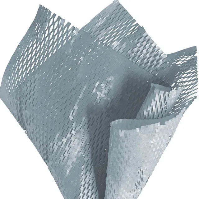 Kraft Paper Honeycomb Expandable Sheet PK50 F.Blue (50x50cm)