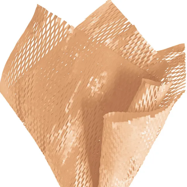 Kraft Paper Honeycomb Expandable Sheet PK50 Brown (50x50cm)