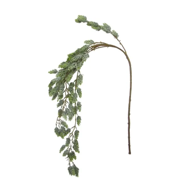 Artificial Hops Hanging Plants Bush Dark Green (118cmH)