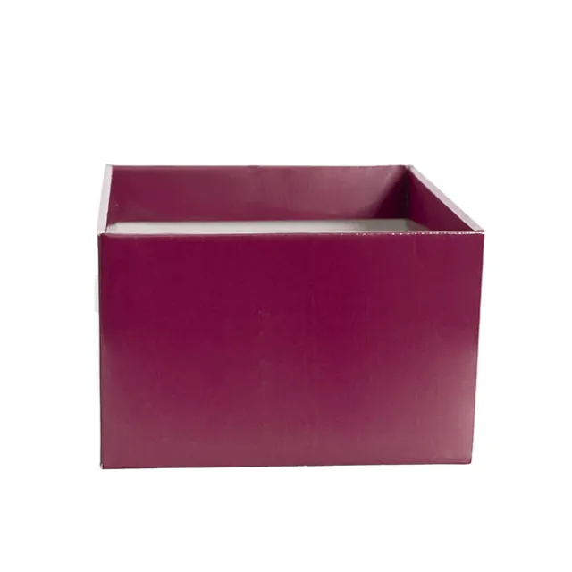 Large Posy Box Autolock Base Pack 10 Sugar Plum (22x14cmH)