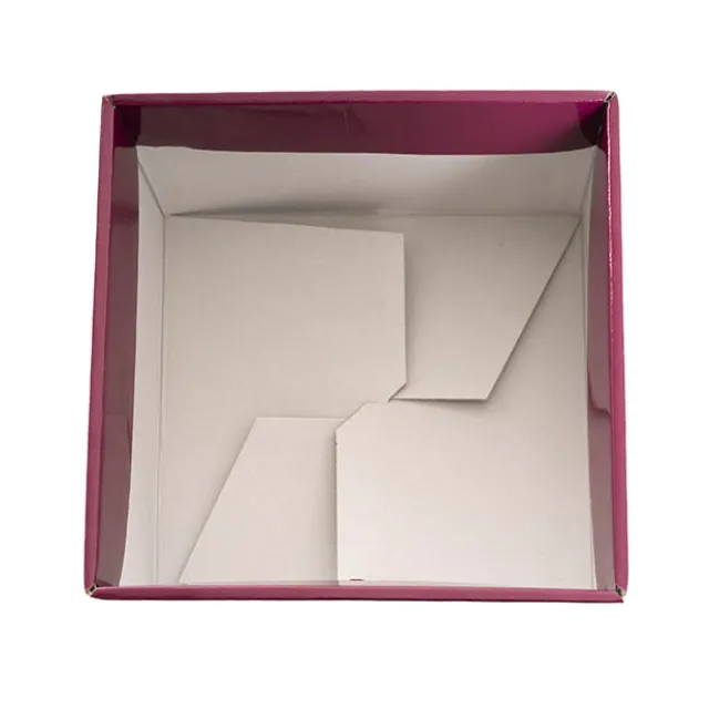 Large Posy Box Autolock Base Pack 10 Sugar Plum (22x14cmH)