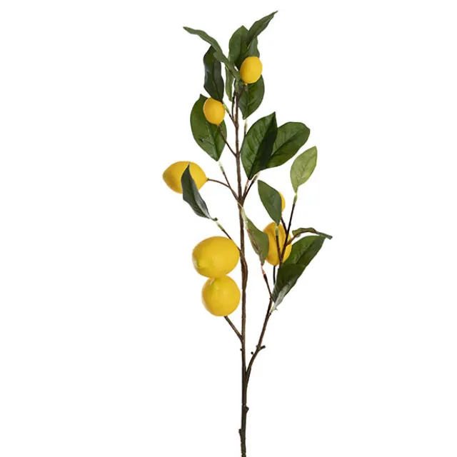 Lemon Branch Spray Yellow (89cmH)