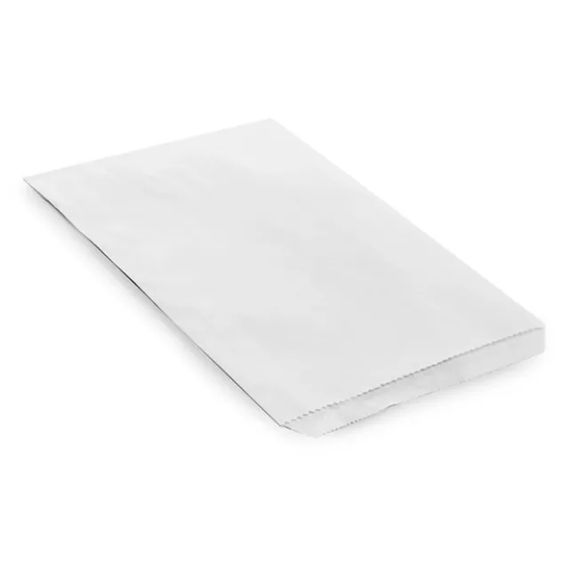 Paper Bag Flat Style White (150x190mmH)