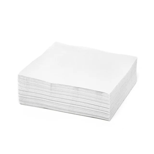 Lunch Paper Napkin 2Ply Pack 50 White (30x30cm)