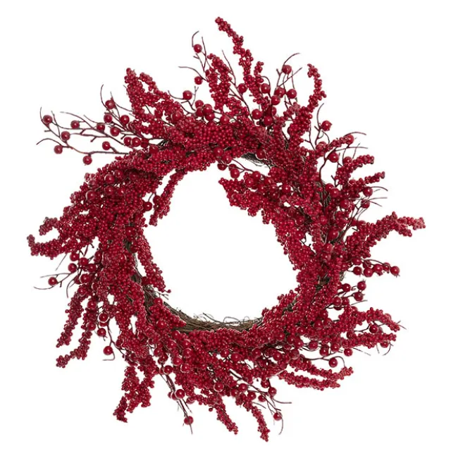 Lush Berry Wreath Large Red (60cmD)