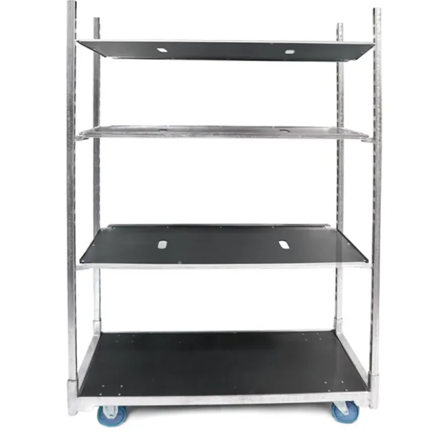 Flower Trolley includes 3 Plywood Shelves (135X56x190cmH)