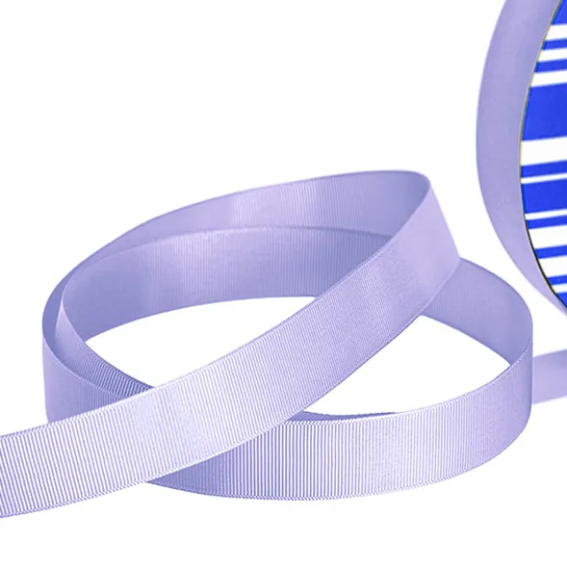 Jumbo Bulk Ribbon Grosgrain Plain Light Purple (25mmx100m)