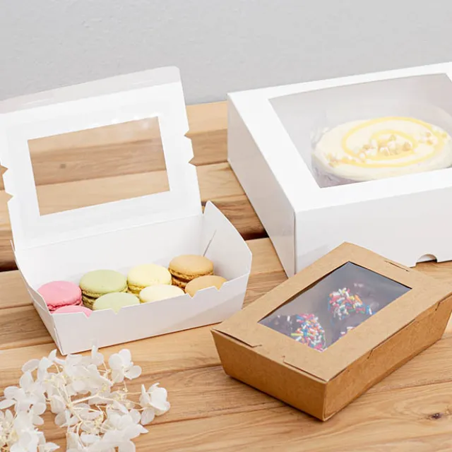 Macaron Box White (150x100x45mm)
