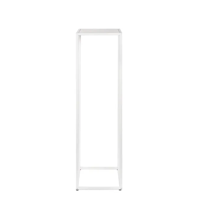 Metal Centrepiece Flower Table Stand KD White (25x25x95cmH)