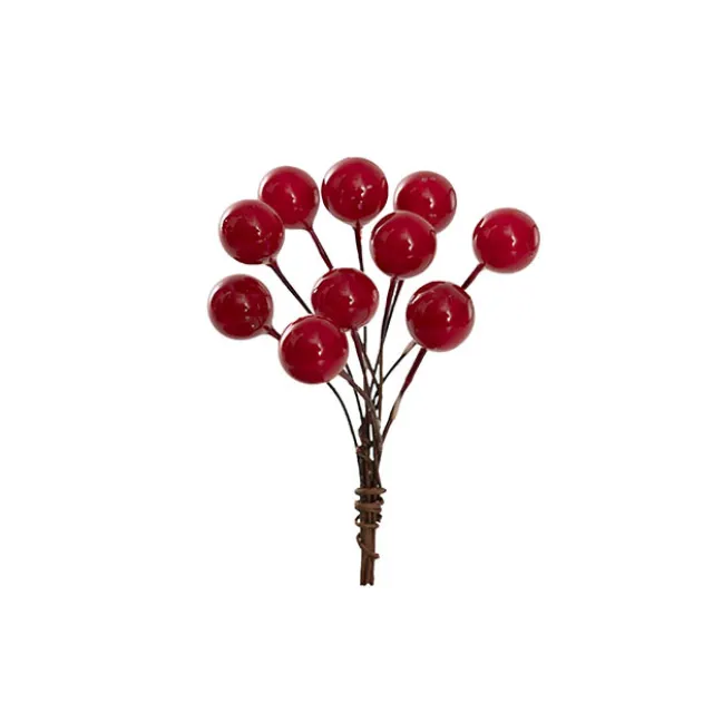 Mini Berry Picks Pack 50 Red (1.2cmDx9cmH)